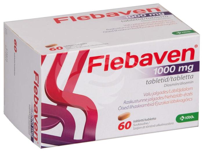 FLEBAVEN TBL 1000MG N60