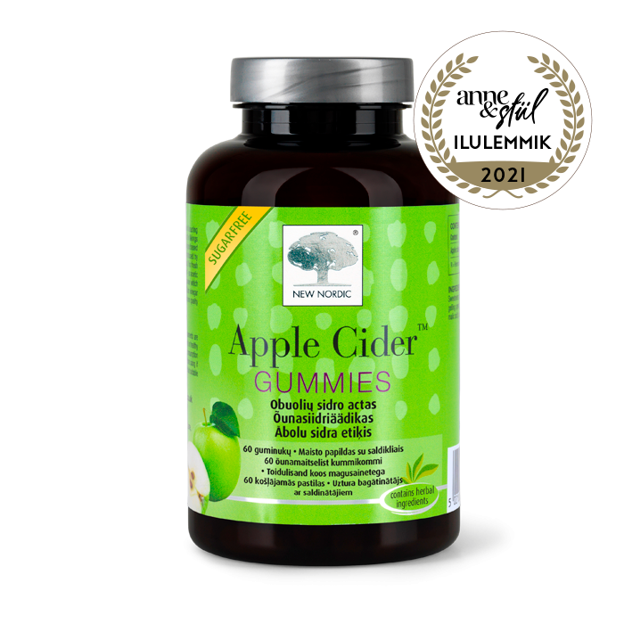 APPLE CIDER GUMMIES KUMMIKOMMID N60