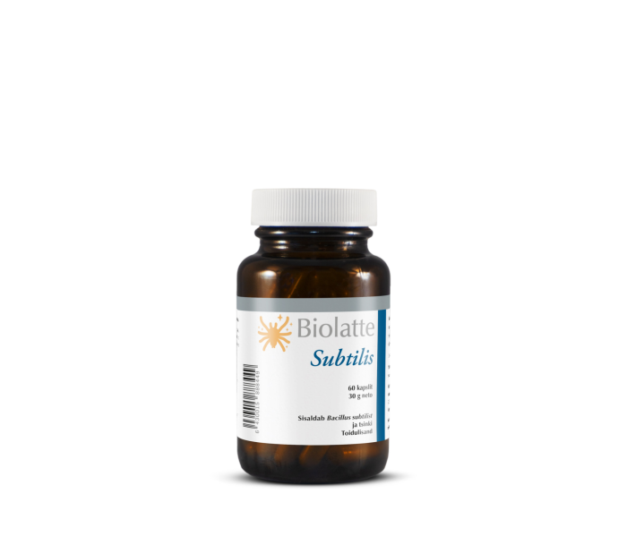 BIOLATTE SUBTILIS KAPSLID N60