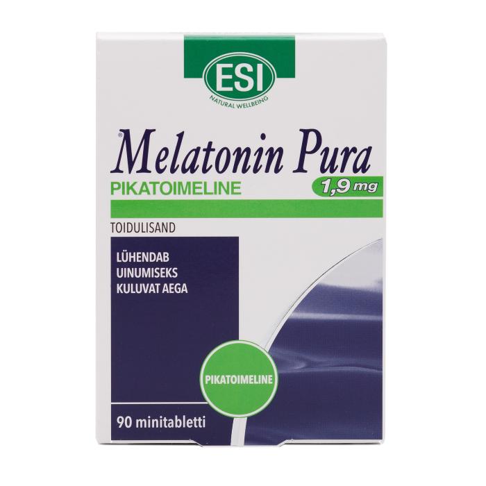 ESI MELATONIN PURA RETARD 1,9MG MINITABLETID N90