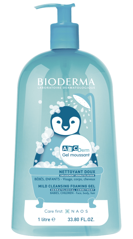 BIODERMA ABCDERM PESEMISGEEL LASTELE 1000ML