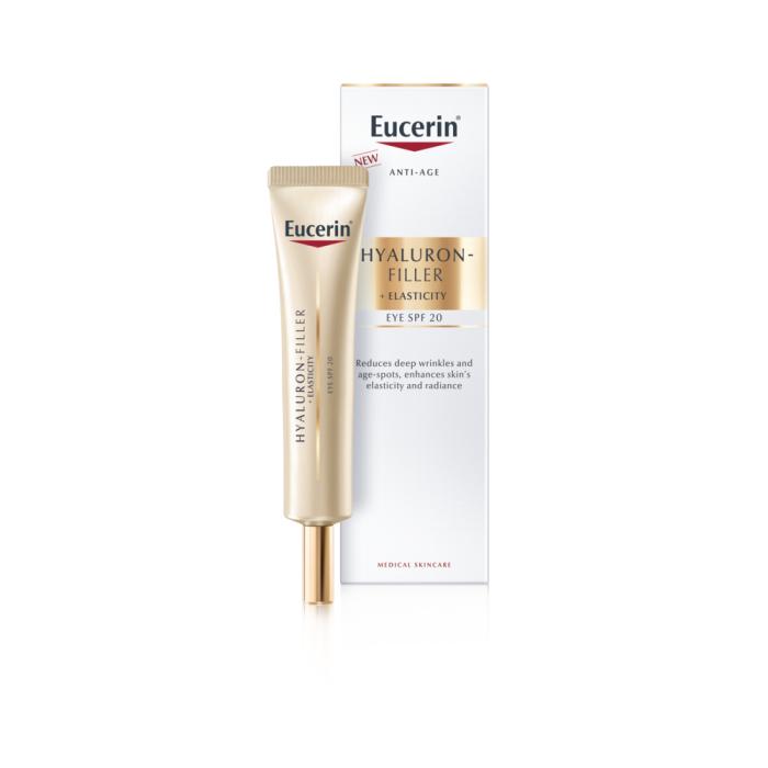 EUCERIN HYALURON-FILLER + ELASTICITY SILMAÜMBRUSKREEM 15ML