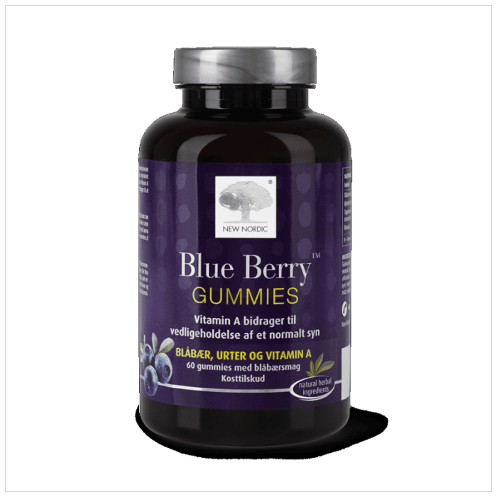 BLUE BERRY GUMMIES KUMMIKOMMID N60