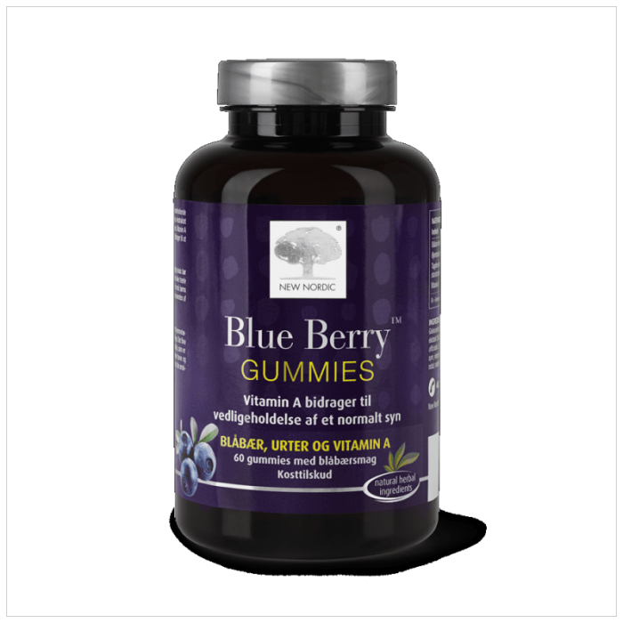 BLUE BERRY GUMMIES KUMMIKOMMID N60