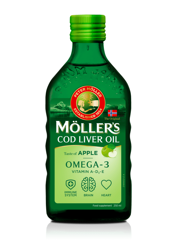 MÖLLER'S KALAMAKSAÕLI ÕUNAMAITSELINE 250ML