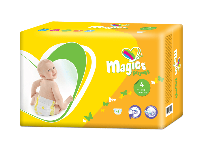 MAGICS EASYSOFT MÄHKMED LASTELE MAXI 9-14KG N48