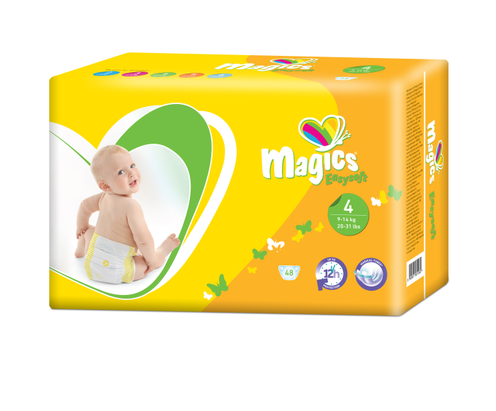 MAGICS EASYSOFT MÄHKMED LASTELE MAXI 9-14KG N48