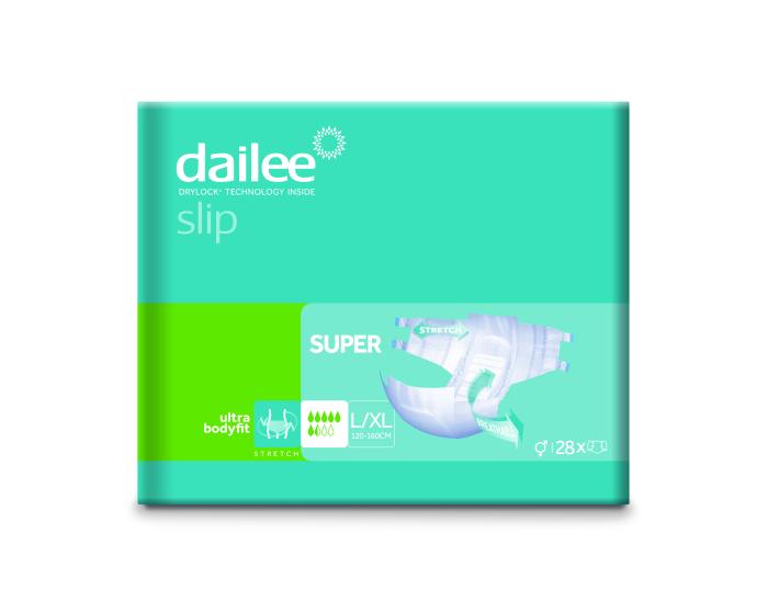DAILEE SLIP PÜKSMÄHE SUPER L/XL 120-160CM 3100ML N28