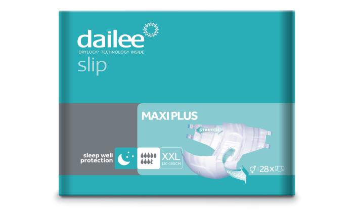 DAILEE SLIP PÜKSMÄHE MAXI PLUS XXL 120-180CM 4100ML N28