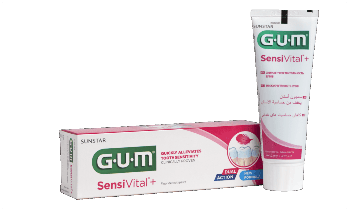 GUM HAMBAPASTA-GEEL SENSIVITAL+ 75ML