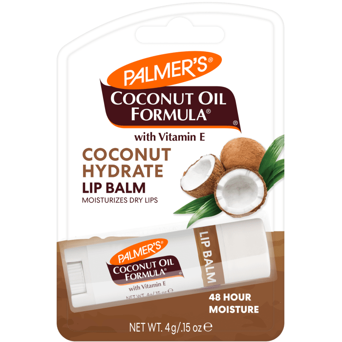 PALMERS KOOKOSE HUULEPALSAM NIISUTAV 4G