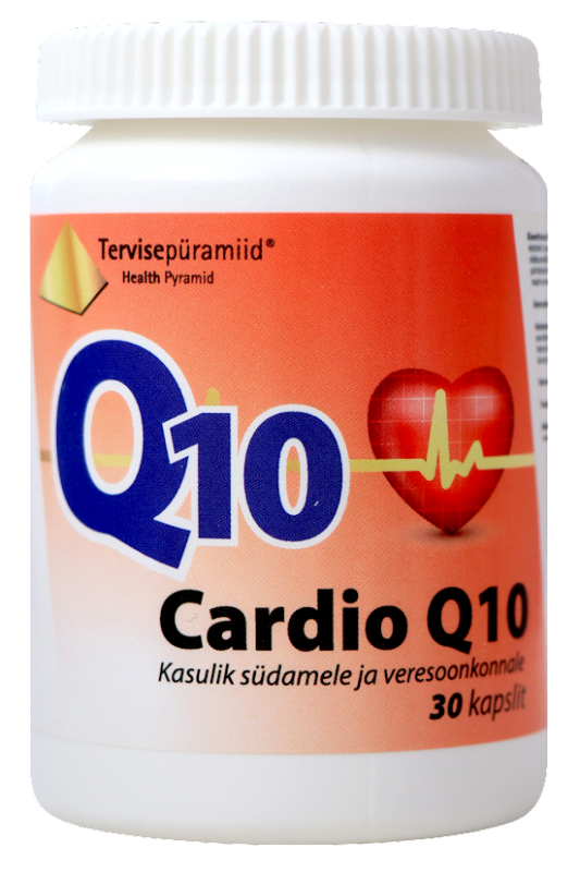 TERVISEPÜRAMIID CARDIO Q10 KAPSLID N30