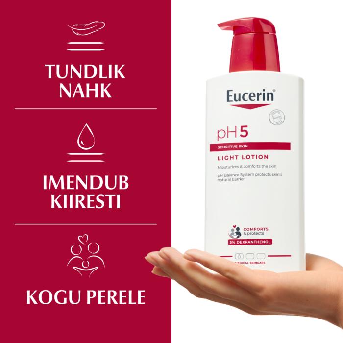 EUCERIN PH5 LIGHT IHUPIIM 400ML