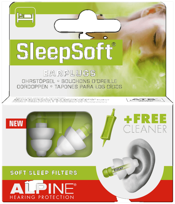 ALPINE SLEEPSOFT KÕRVATROPID KORDUVKASUTATAVAD 1PAAR