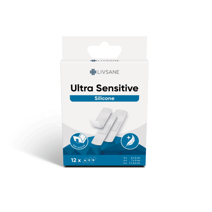 LIVSANE SILIKOONPLAASTER 3 SUURUST N12