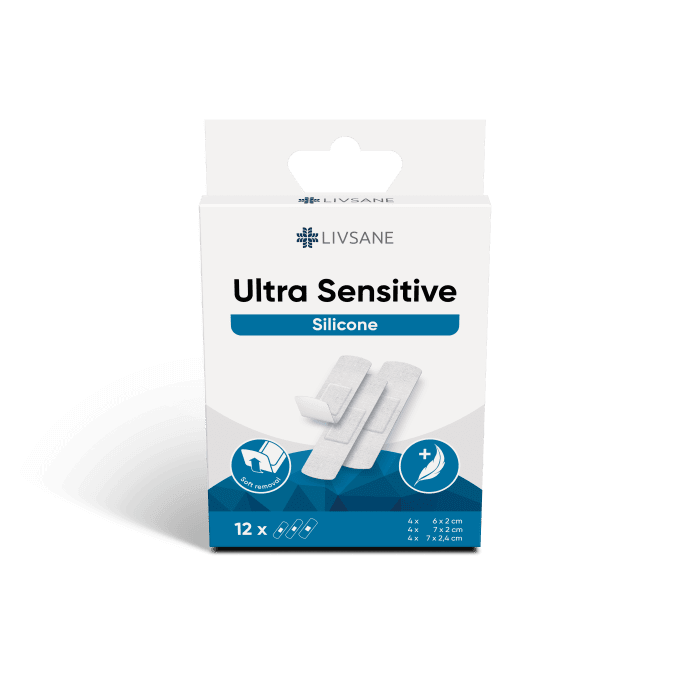 LIVSANE SILIKOONPLAASTER 3 SUURUST N12