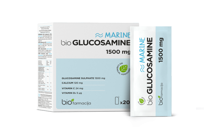 BIOGLUCOSAMINE MARINE LAHUSTUV PULBER N20
