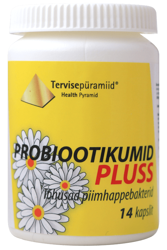 TERVISEPÜRAMIID PROBIOOTIKUMID PLUSS KAPSLID N14