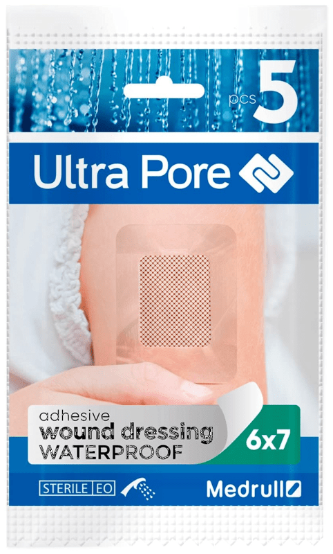 MEDRULL PLAASTER ULTRA PORE STERIILNE 6X7CM WATERPROOF N5