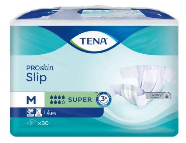 TENA SLIP PRO PÜKSMÄHE SUPER M 2450ML N30