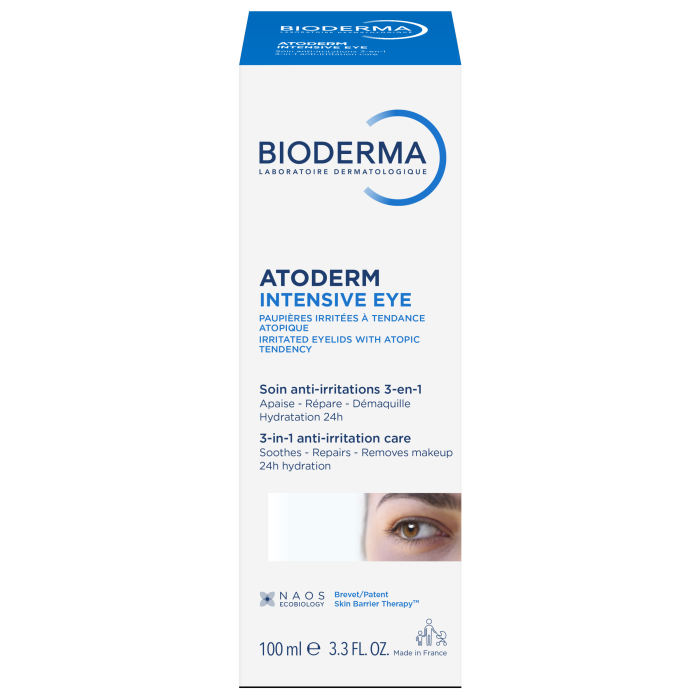 BIODERMA ATODERM INTENSIVE SILMAÜMBRUSE GEEL-KREEM 100ML