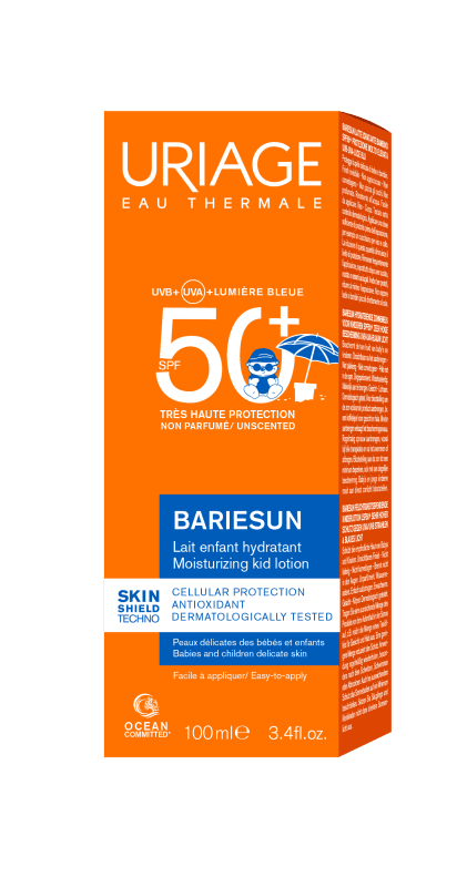 URIAGE BARIESUN PÄIKESEKAITSE KEHAPIIM SPF50+ LASTELE 100ML