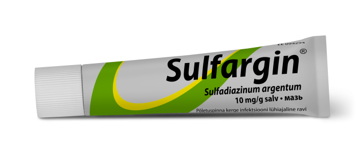 SULFARGIN SALV 10MG 1G 15G N1