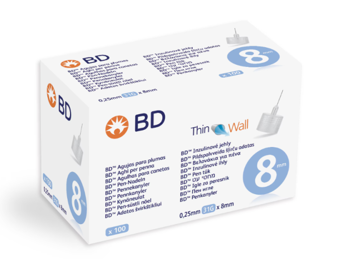 BD PEN-NÕEL 8 MM N100