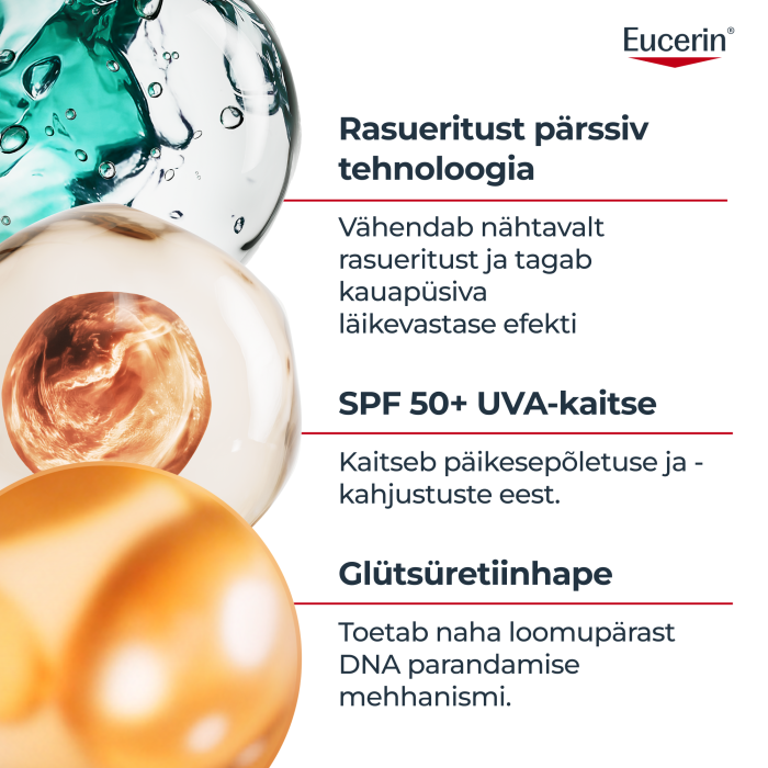 EUCERIN SUN OIL CONTROL PÄIKESEKAITSE GEEL-KREEM SPF50+ 200ML