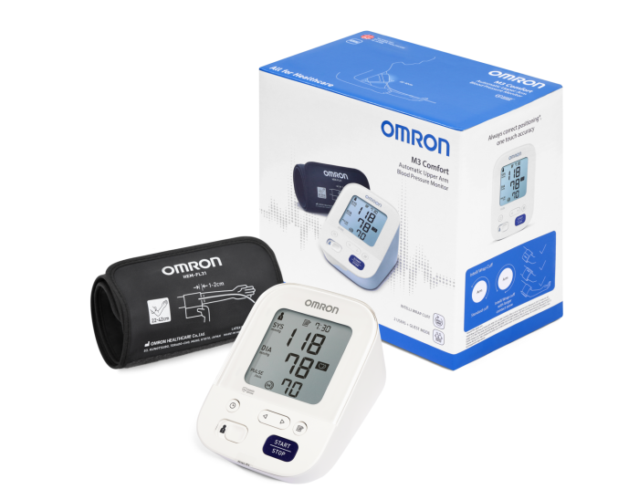 OMRON VERERÕHUAPARAAT M3 COMFORT ÕLAVARS AUTOMAATNE 22-42CM