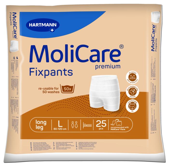 MOLICARE FIXPANTS FIKSEERIVAD PÜKSID L 80-120CM N25