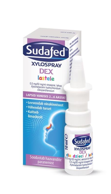 SUDAFED XYLOSPRAY DEX NINASPREI LAHUS 0.5MG+50MG 1ML 10ML N1