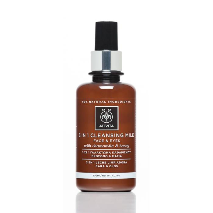 APIVITA PUHASTUSEMULSIOON 3IN1 200ML