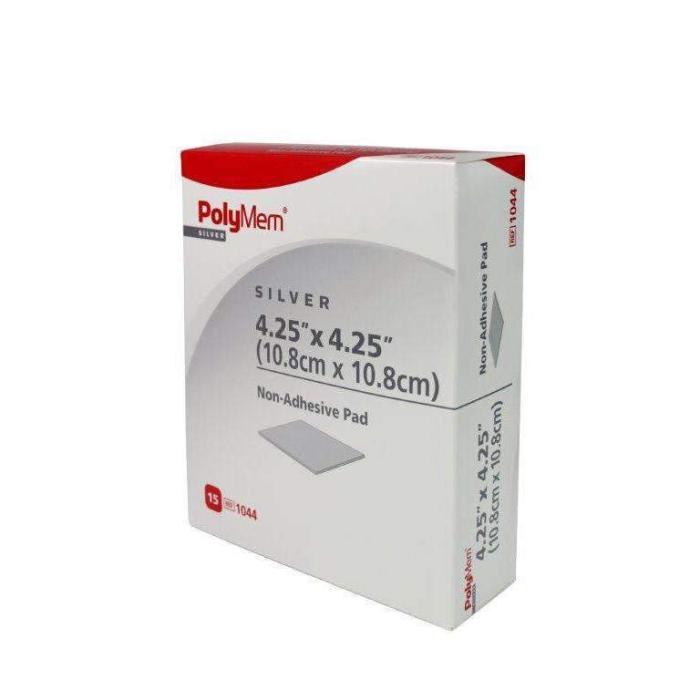 POLYMEM SILVER HAAVAPADI 10,8X10,8CM MITTEKLEEPUV N15