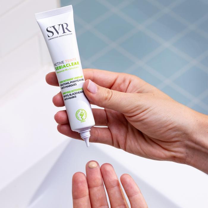 SVR SEBIACLEAR ACTIVE TEINTE KREEM PROBLEEMSELE NAHALE TOONIV 40ML
