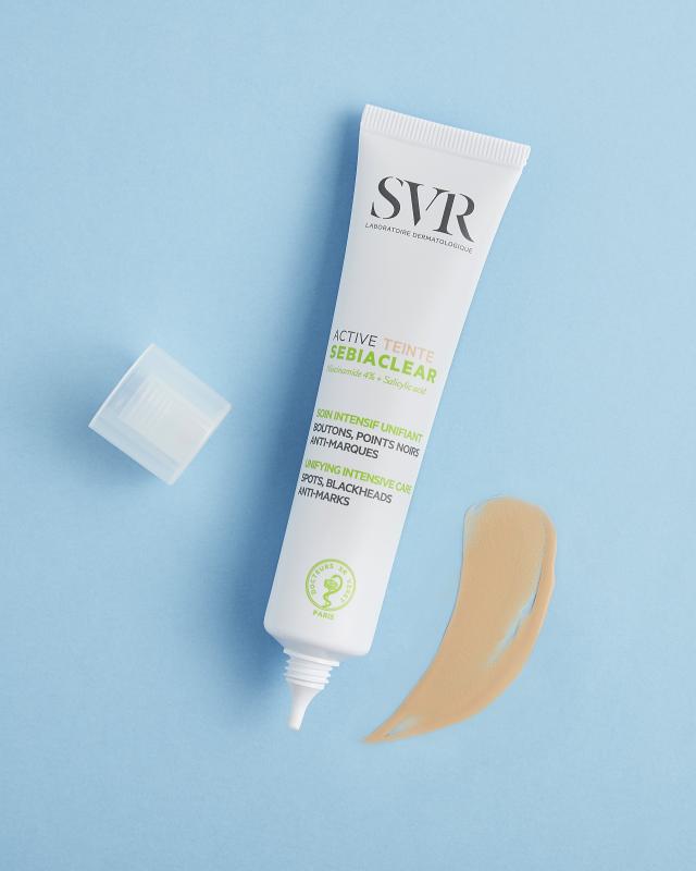 SVR SEBIACLEAR ACTIVE TEINTE KREEM PROBLEEMSELE NAHALE TOONIV 40ML