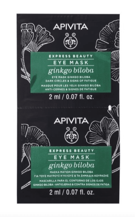 APIVITA EXPRESS SILMAMASK HÕLMIKPUU EKSTRAKTIGA VÄSIMUSILMINGUTELE 2+2ML N1