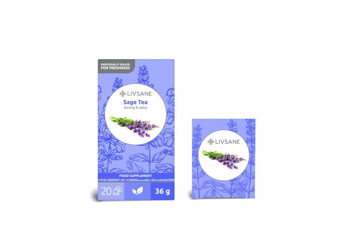 LIVSANE SALVEI TEE 1,8G N20