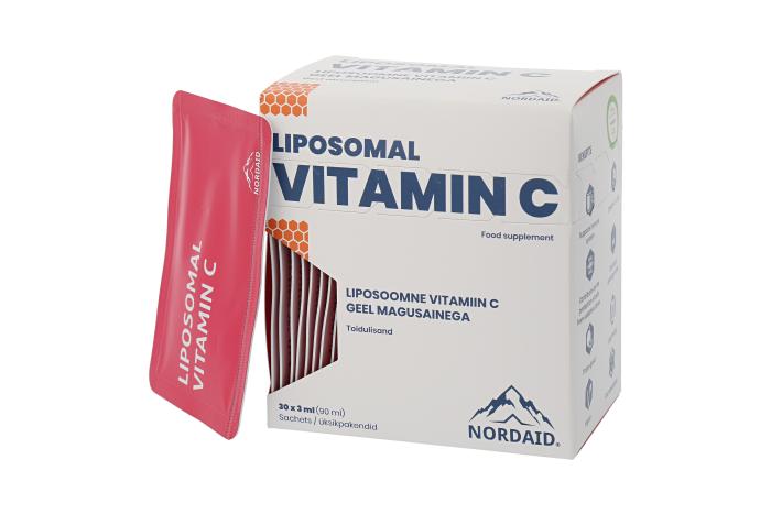 NORDAID LIPOSOOMNE VITAMIIN C VEDELIK 1000MG 3ML N30