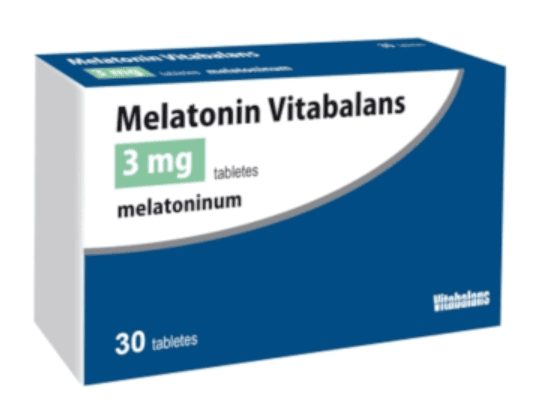 MELATONIN VITABALANS TBL 3MG N30