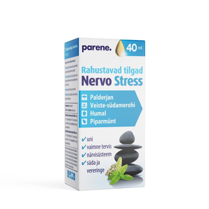PARENE NERVO STRESS RAHUSTAVAD TILGAD 40ML
