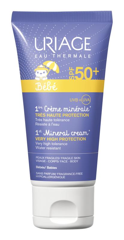 URIAGE BABY 1ST PÄIKESEKAITSE MINERAALKREEM SPF50 50ML