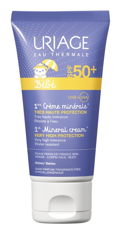 URIAGE BABY 1ST PÄIKESEKAITSE MINERAALKREEM SPF50 50ML