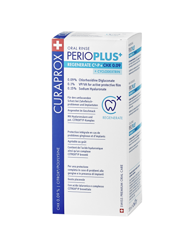 CURAPROX SUUVESI PERIO PLUS REGENERATE 0,09% 200ML