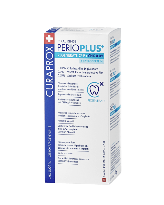 CURAPROX SUUVESI PERIO PLUS REGENERATE 0,09% 200ML