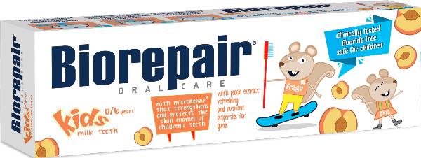 BIOREPAIR HAMBAPASTA KIDS LASTELE (0-6A) VIRSIKU 50ML