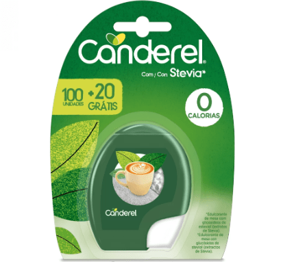 CANDEREL STEVIA SUHKRUASENDAJA TBL N100+N20