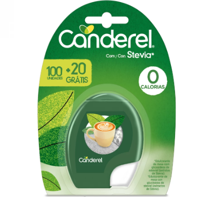 CANDEREL STEVIA SUHKRUASENDAJA TBL N100+N20