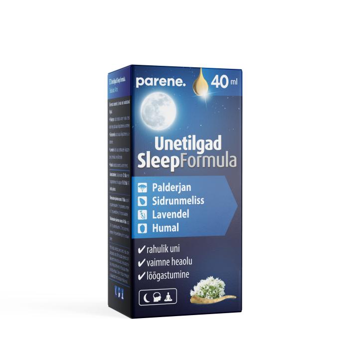 PARENE UNETILGAD SLEEPFORMULA 40ML