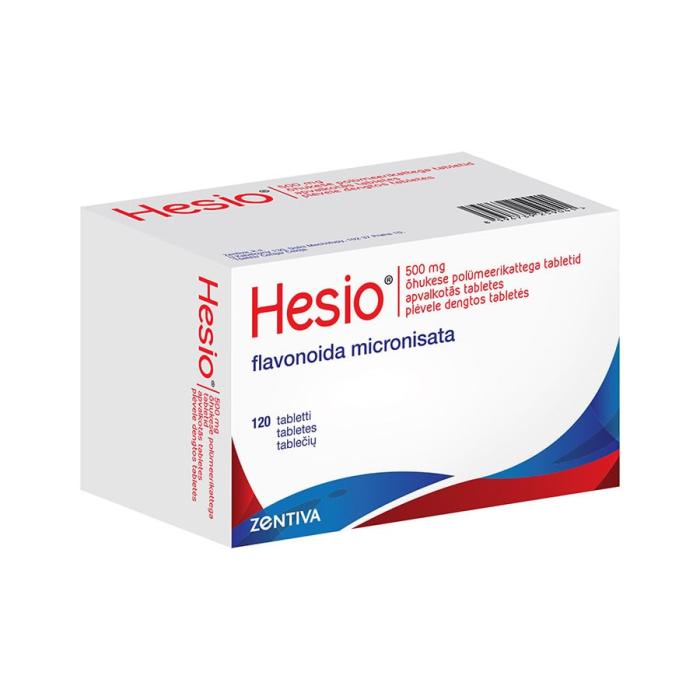 HESIO ÕHUKE POLÜMEERKATTEGA TBL 450MG+50MG N120